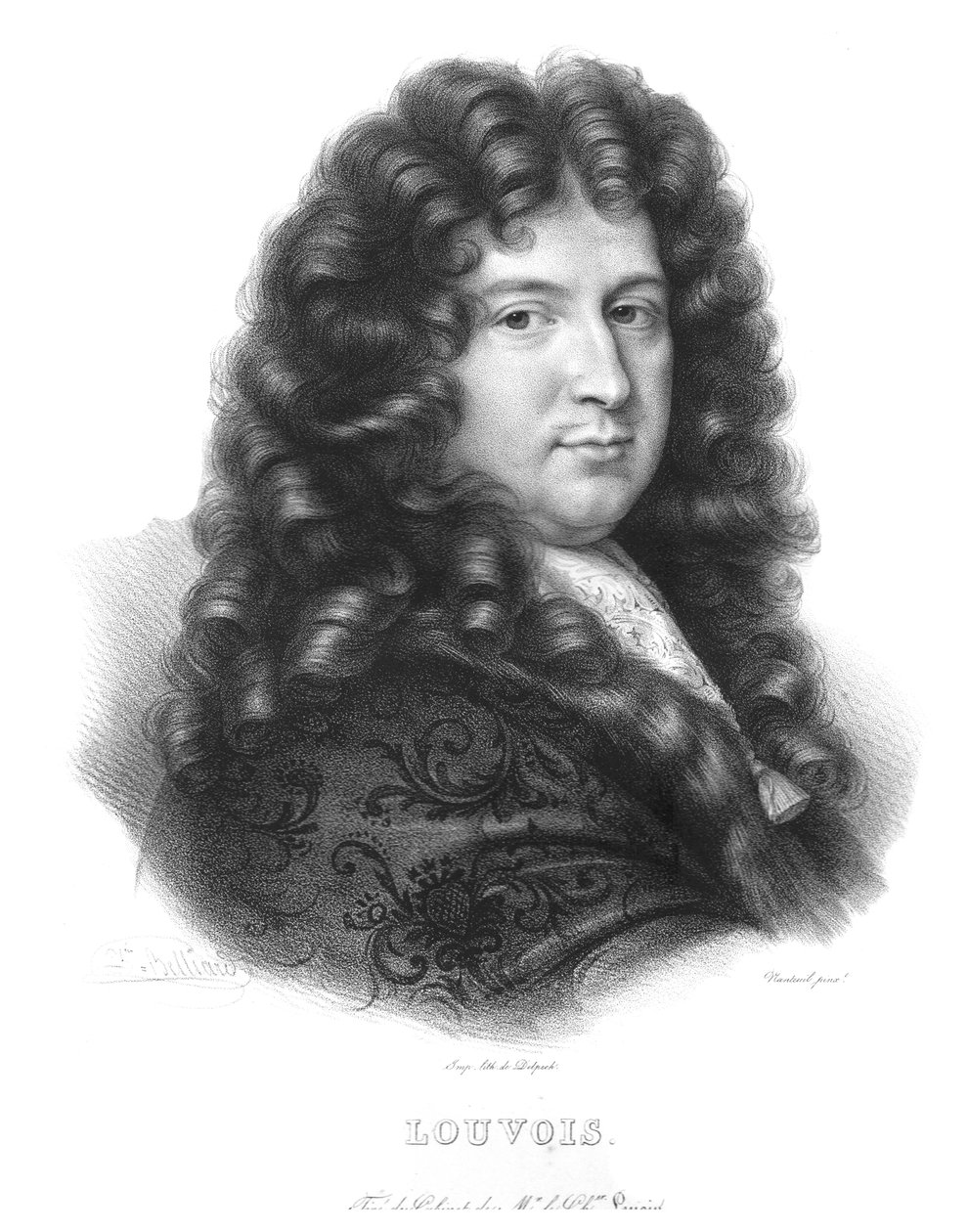 Louvois, ca 1670-talet. av Unbekannt