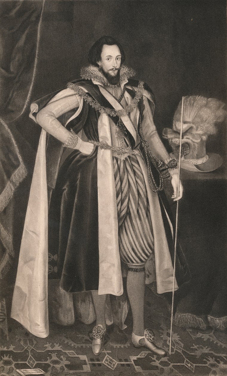 Ludovic Stuart, andre hertig av London, c1500-talet, 1904 av Unbekannt