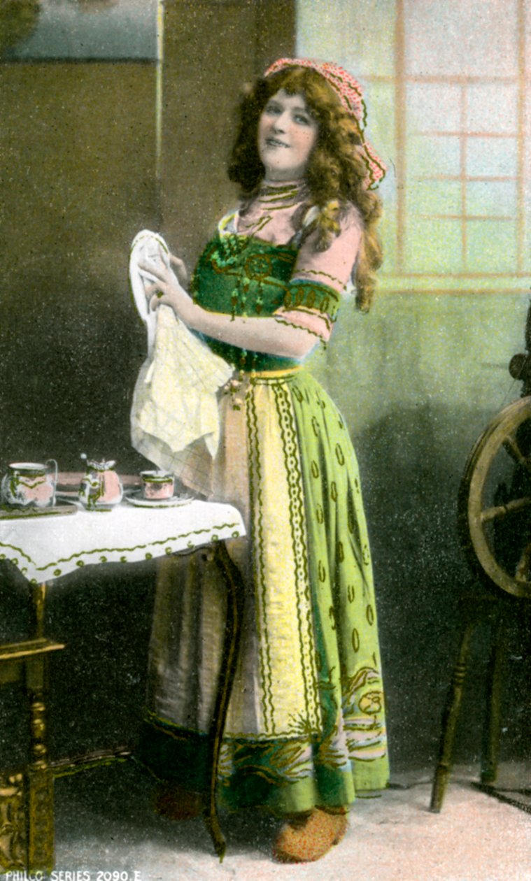 Mabel Love 1874-1953, engelsk skådespelerska och dansare, 1903 av Unbekannt