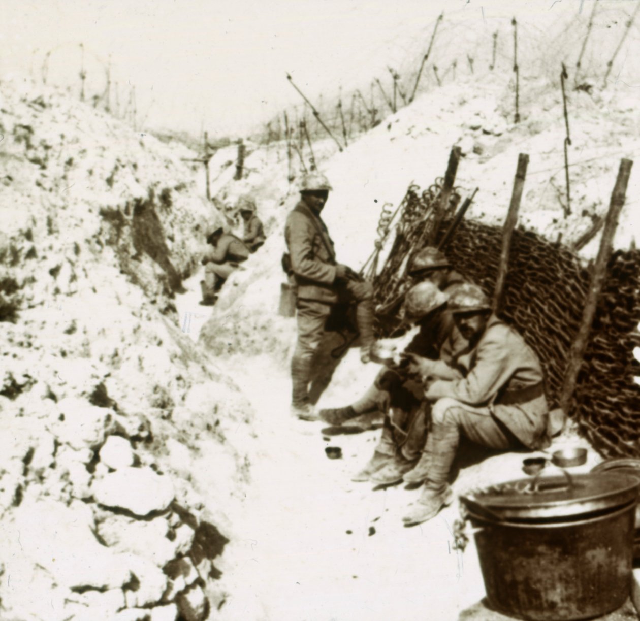 MacDonalds skyttegravar, 1914-c1918 av Unbekannt