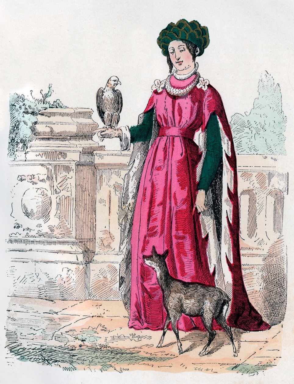 Madeleine av Valois, prinsessan av Viana, 1460 1882-1884 av Unbekannt