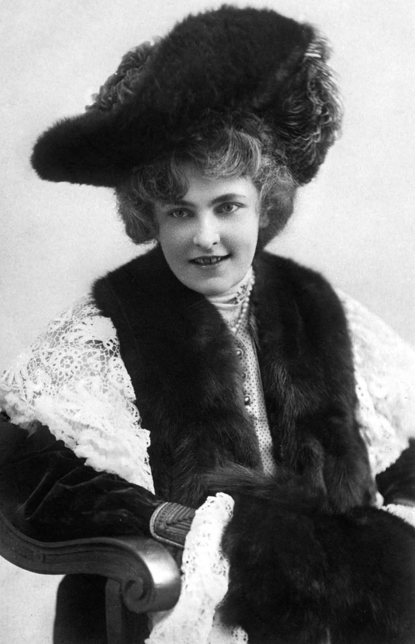 Madge Lessing 1866-1932, tysk skådespelerska, 1900-tal av Unbekannt