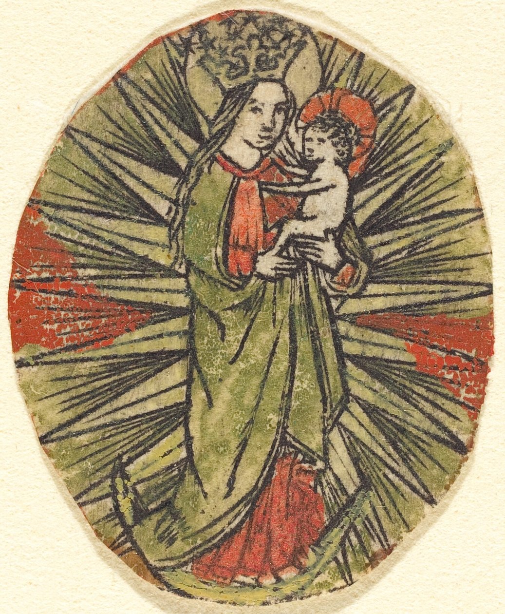 Madonna och barn, ca. 14501470. av Unbekannt