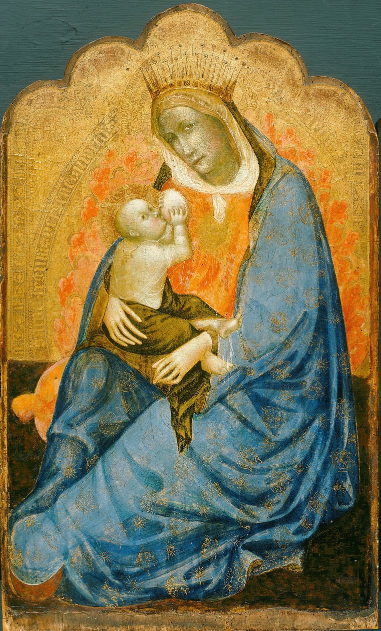 Madonna av ödmjukhet, 13751400. av Unbekannt