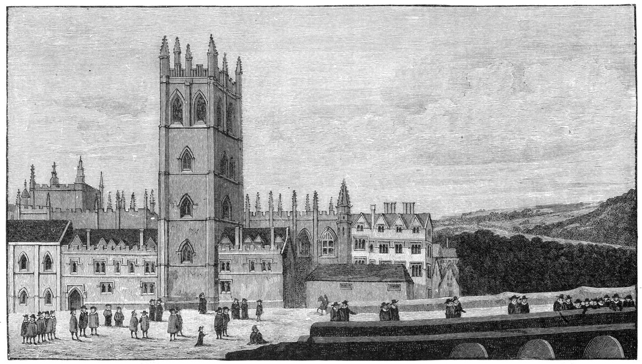 Magdalen College, Oxford, 1600-talet, 1894 av Unbekannt