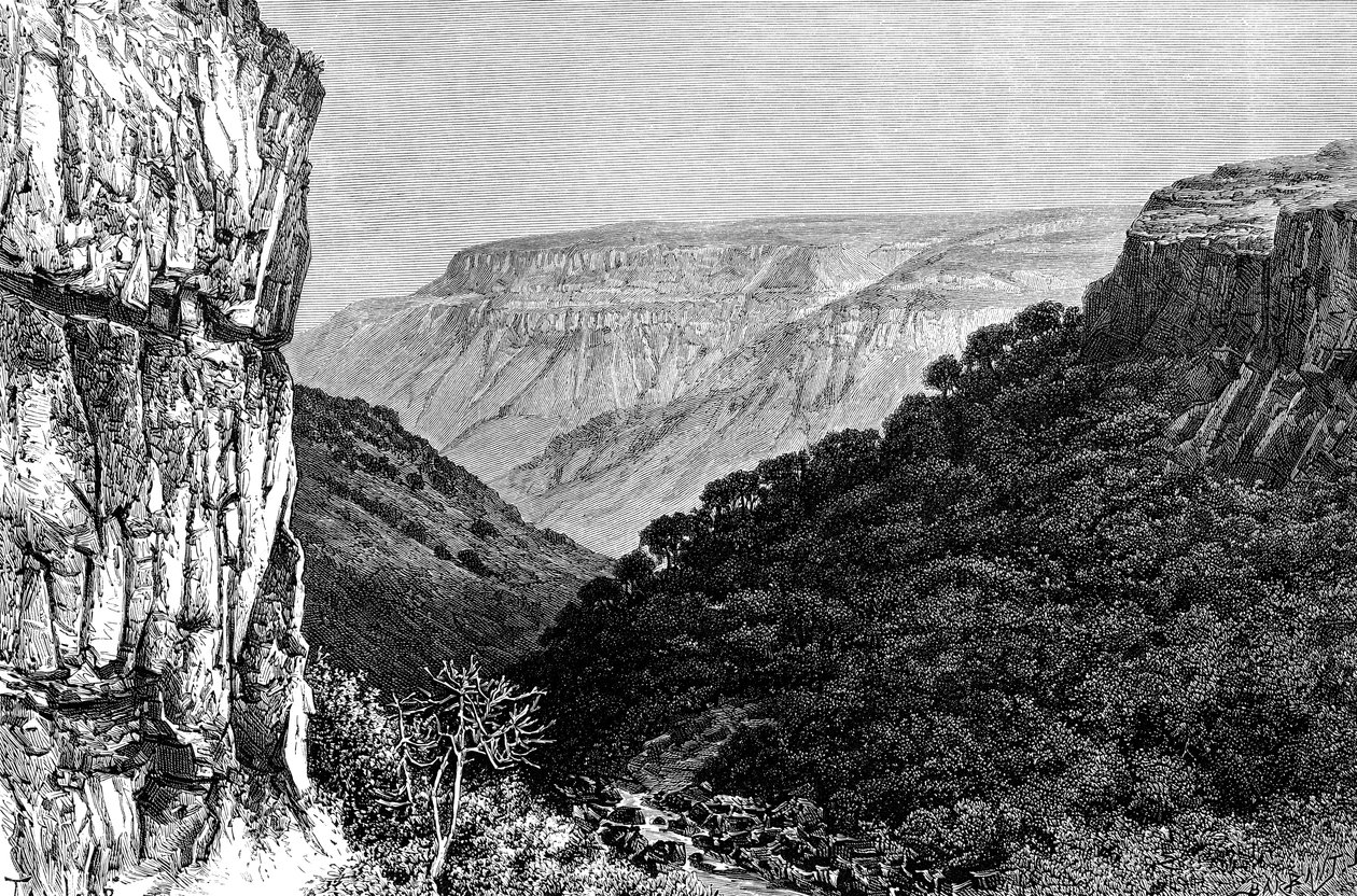 Mahabaleshwar, Maharashtra, Indien, 1895 av Unbekannt
