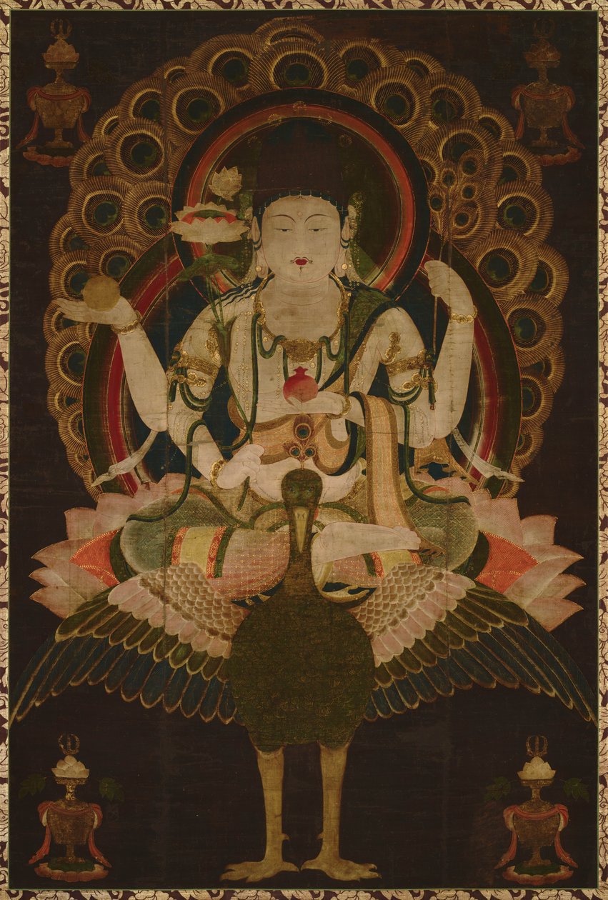 Mahamayuri Scroll, 1100-talet av Unbekannt