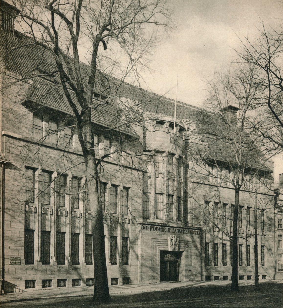 Huvudfasad, Bank of Rotterdam, Haag, 1920 av Unbekannt