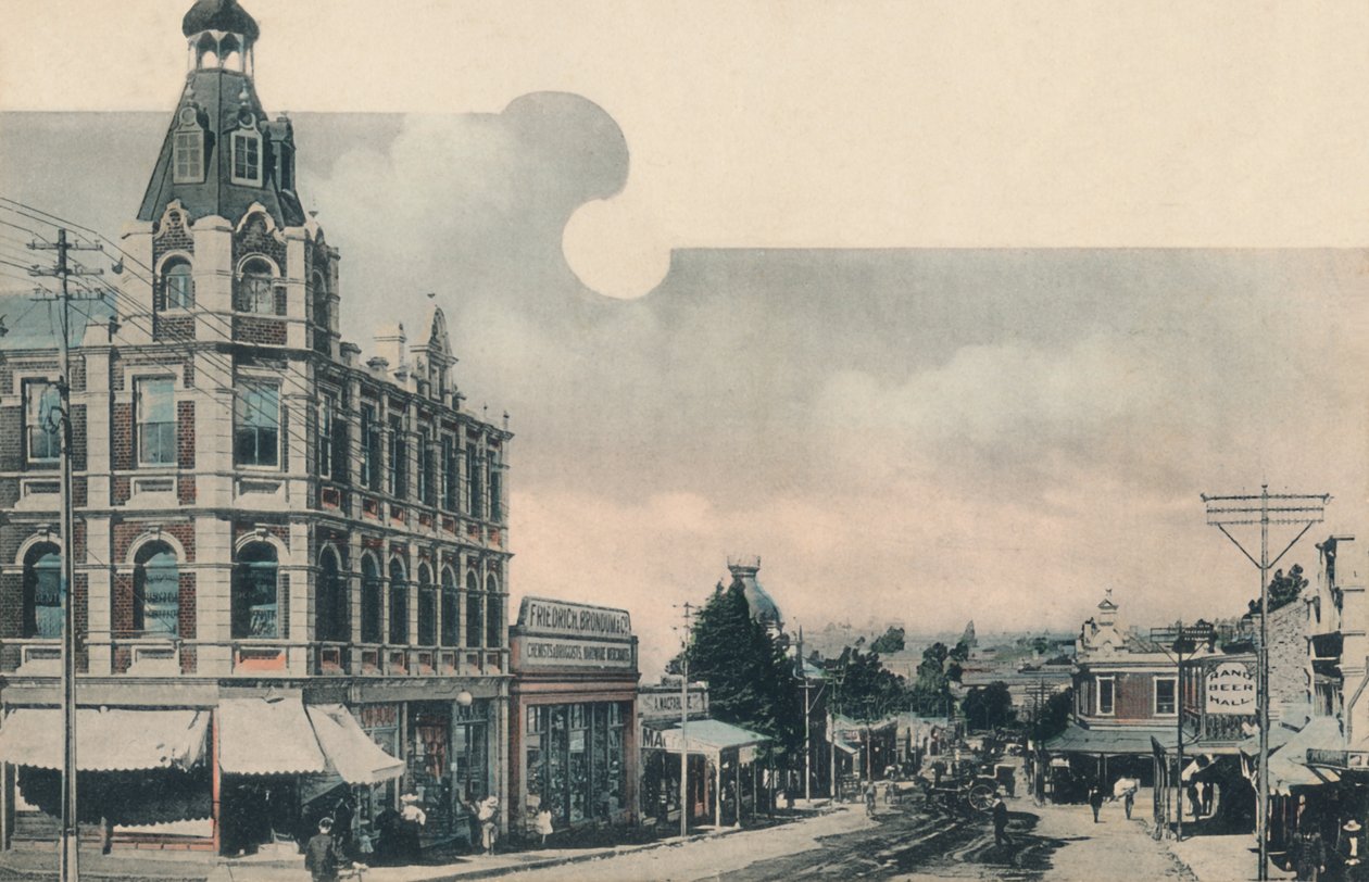 Main Ford - Fordsburg, tidigt 1900-tal. av Unbekannt