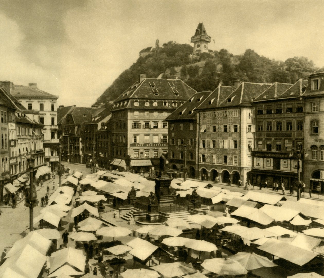 Stora torget, Graz, Steiermark, Österrike, c1935. av Unbekannt