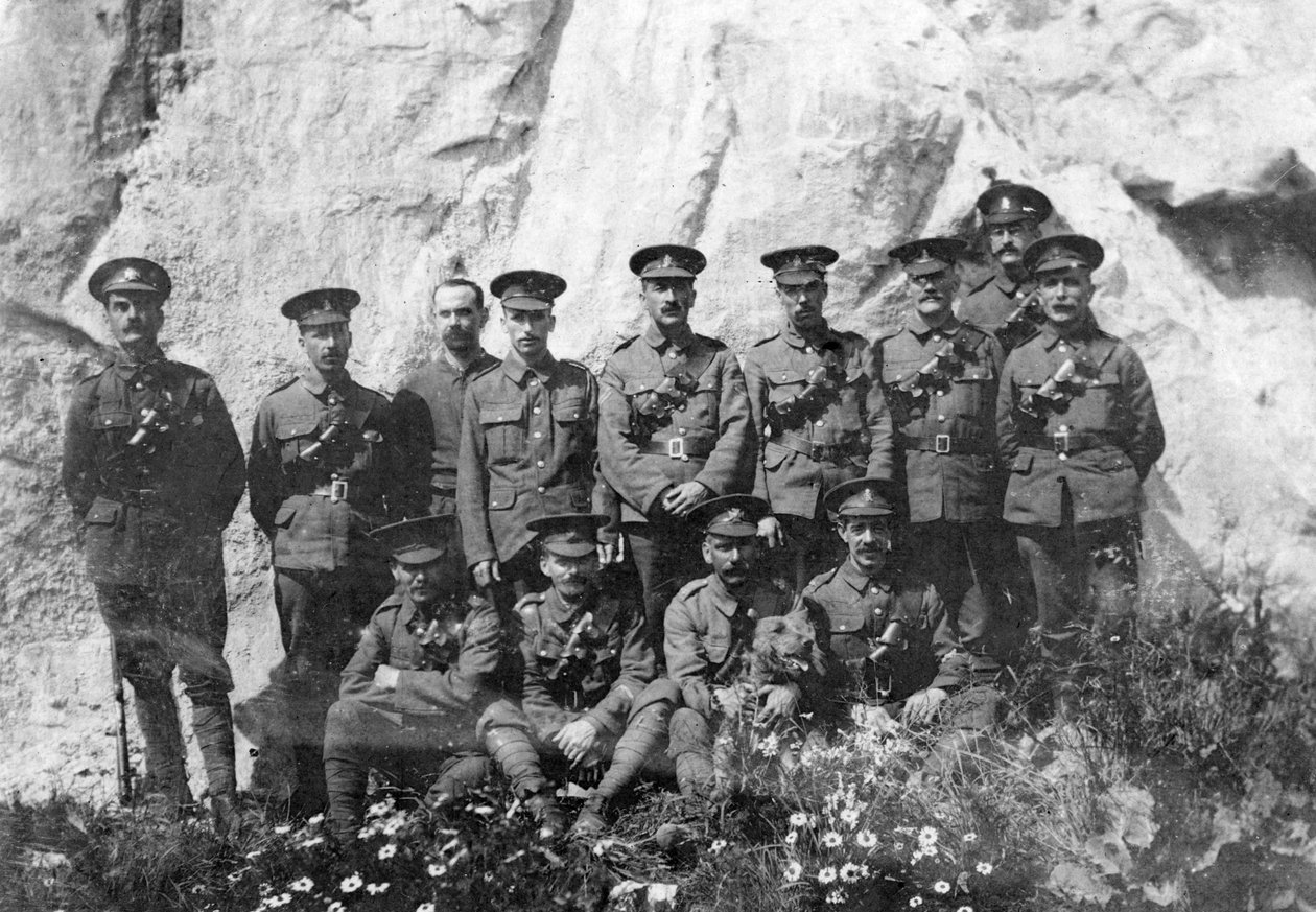 Huvudvakt, kunglig sjödepå, Fleet House och Archcliffe Fort, Dover, c1916 av Unbekannt