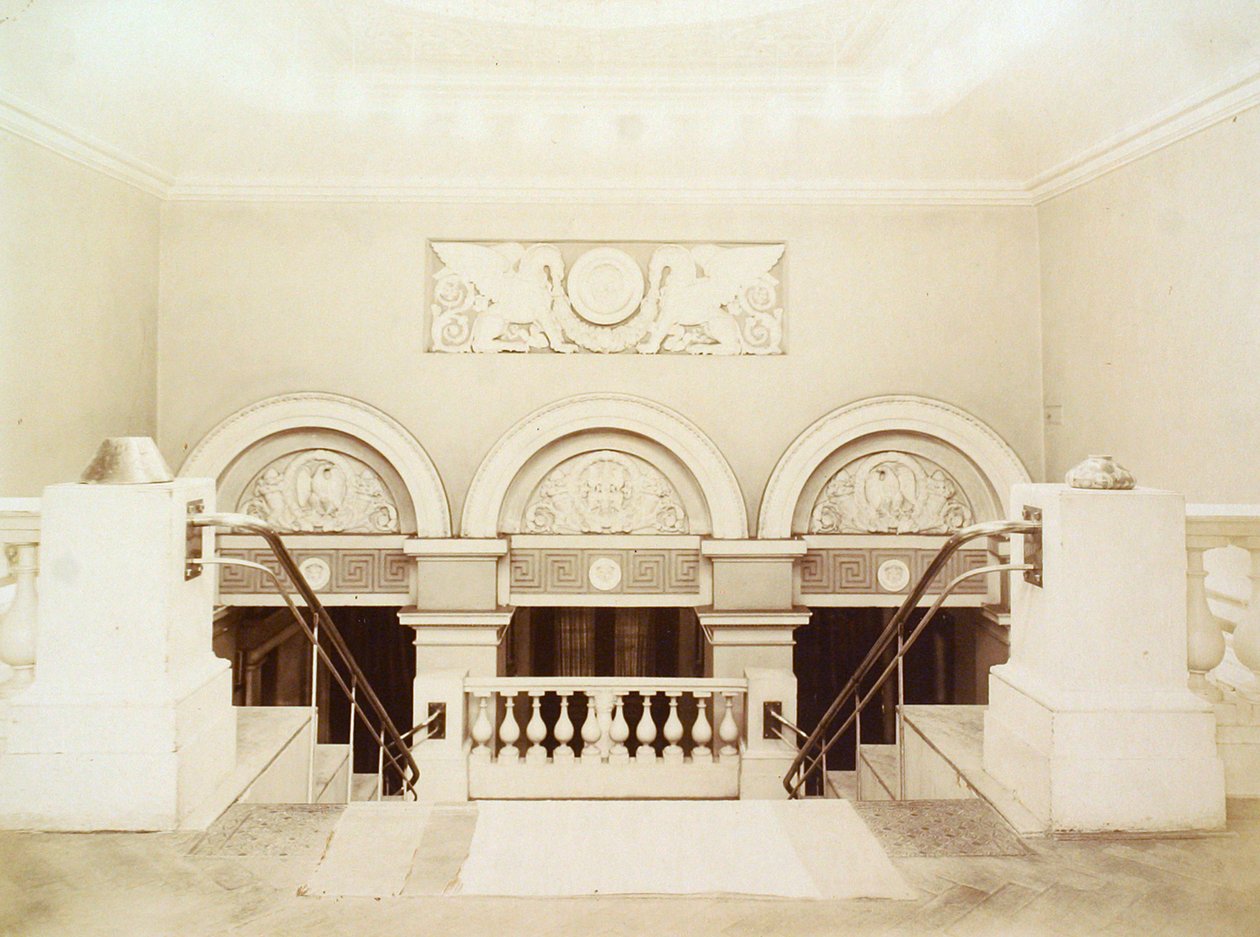 Huvudtrappa, House of Association of Literature and Arts, Ryssland, 1900-talet av Unbekannt