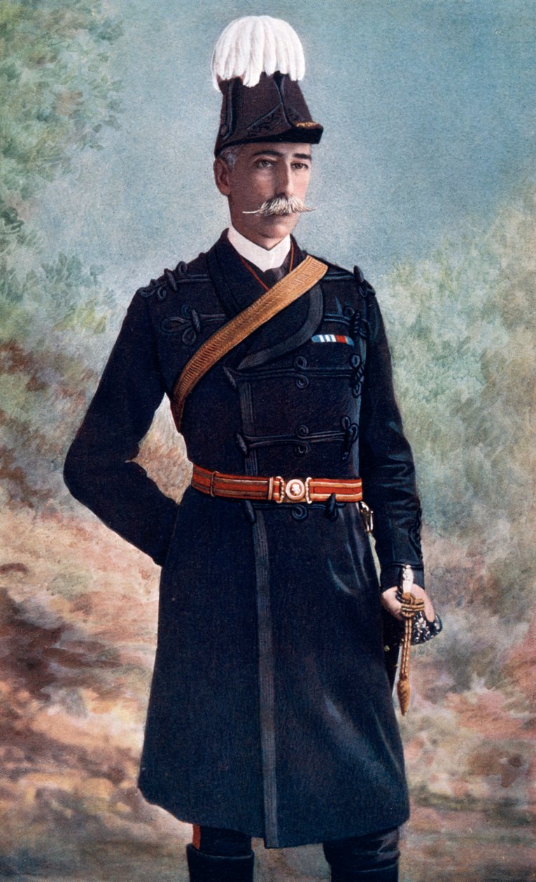 Generalmajor John Talbot Coke, chef för 10:e brigaden, Sydafrikas fältstyrka, 1902 av Unbekannt