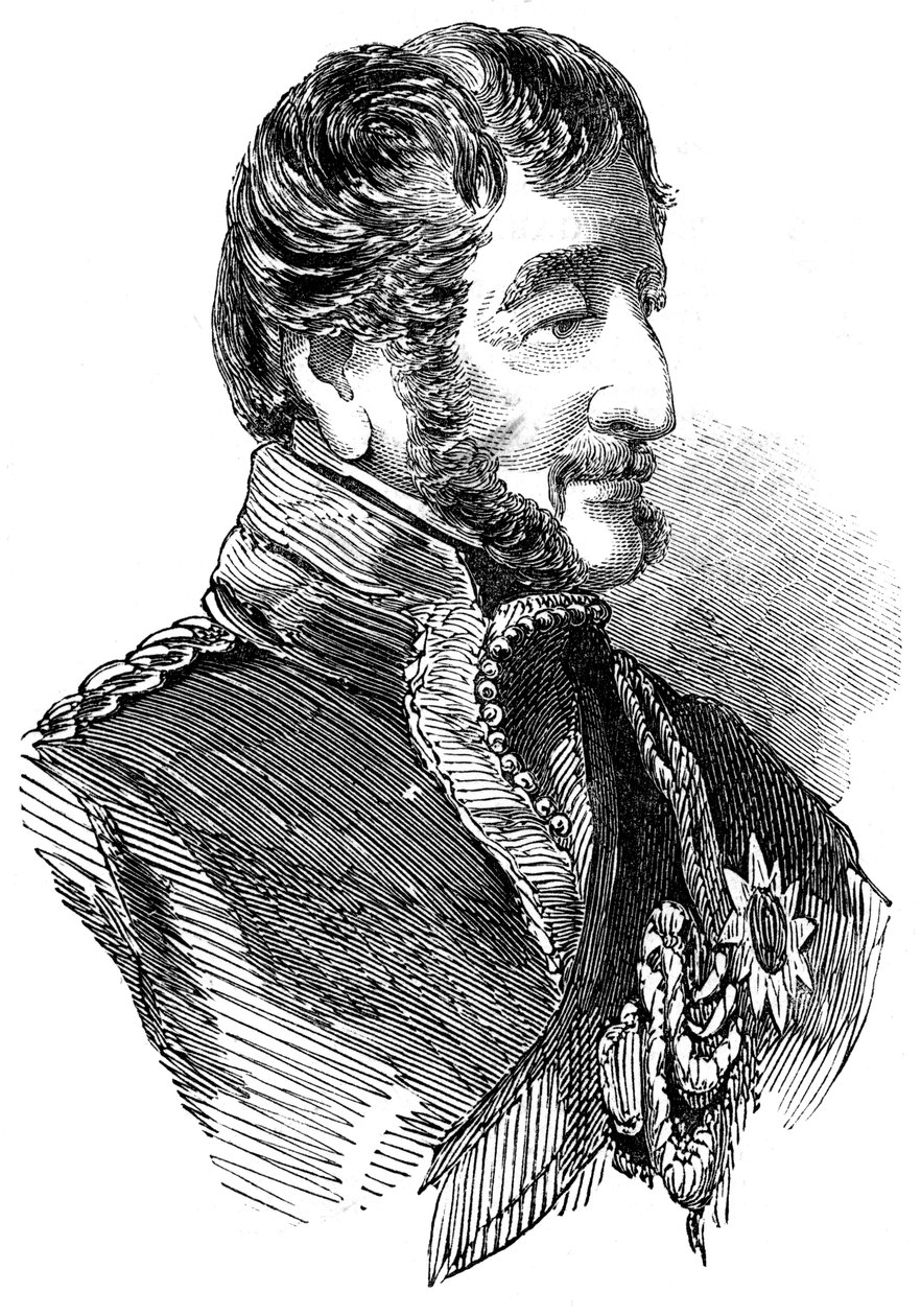 Major Henry Somerset, 7:e hertigen av Beaufort, 1853 av Unbekannt