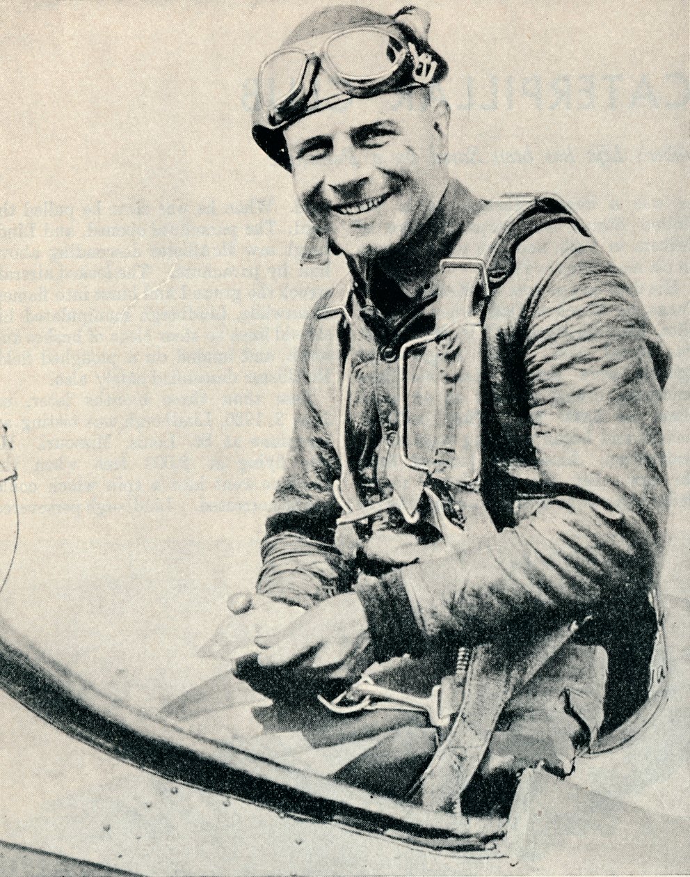 Major James H Doolittle, amerikansk flygare, c1936 c1937 av Unbekannt