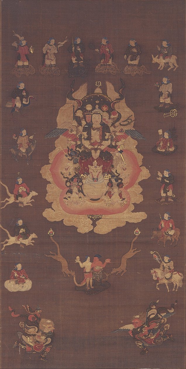 Mandala av Dakini-Ten av Unbekannt