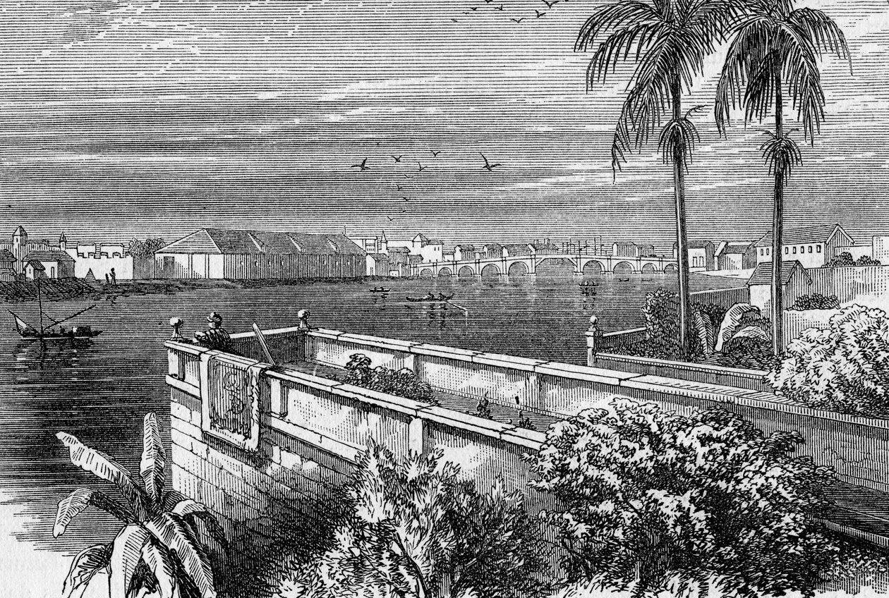 Manila, Filippinerna, c1880 av Unbekannt