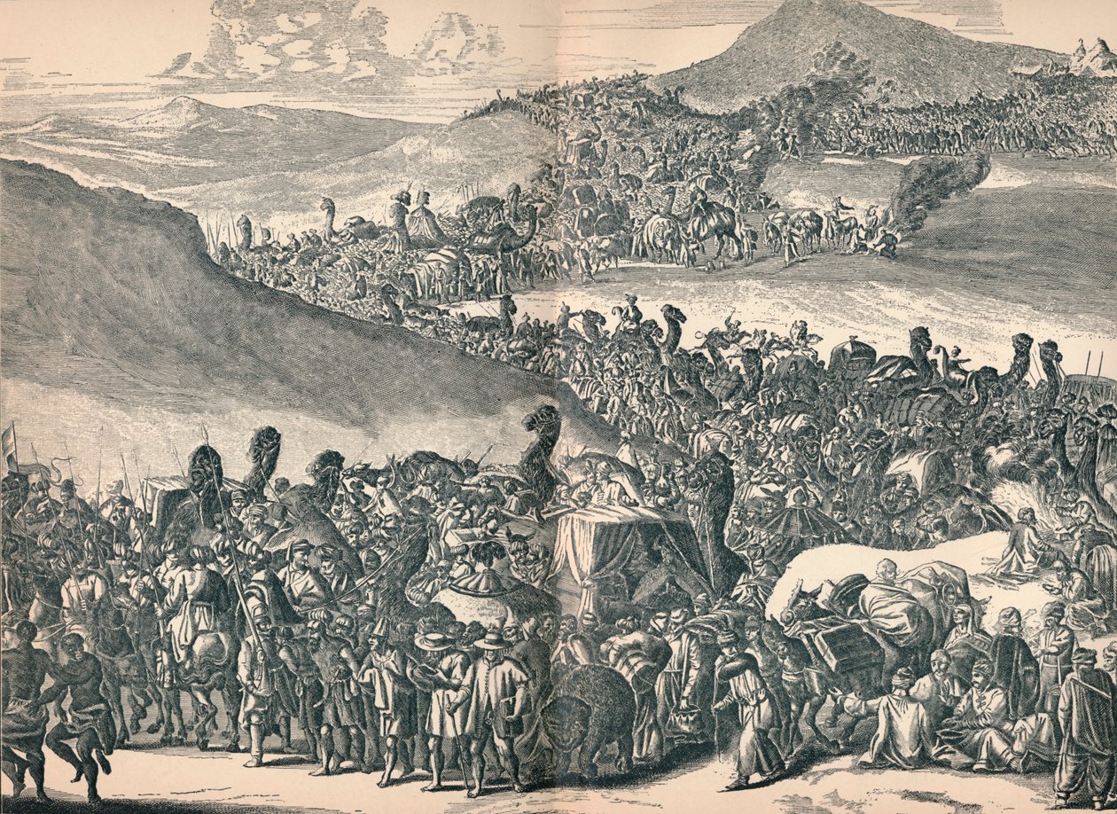 Mansa Musa på väg till Mecka, c1670, 1903 av Unbekannt