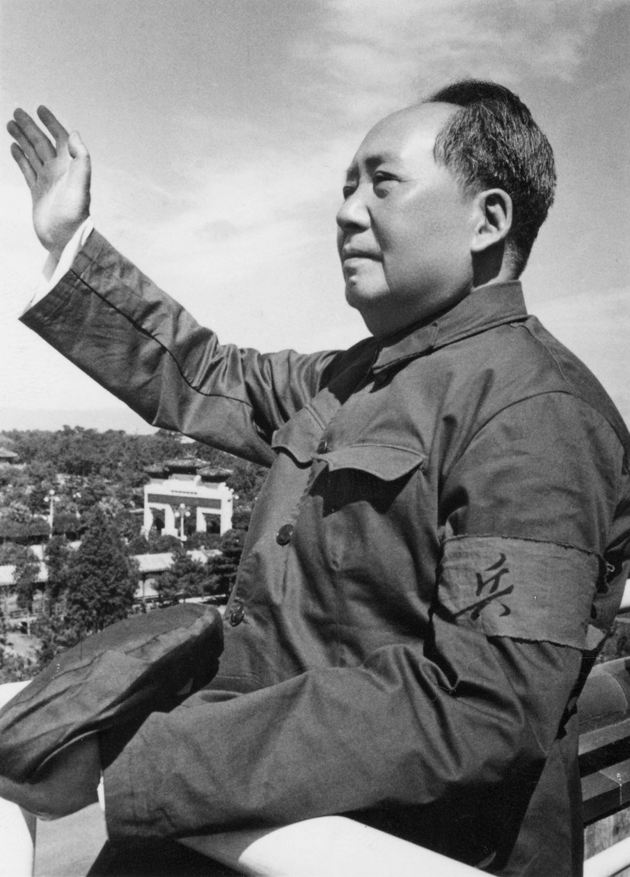Mao Zedong, kinesisk kommunistisk revolutionär och ledare, c1950-c1960s av Unbekannt