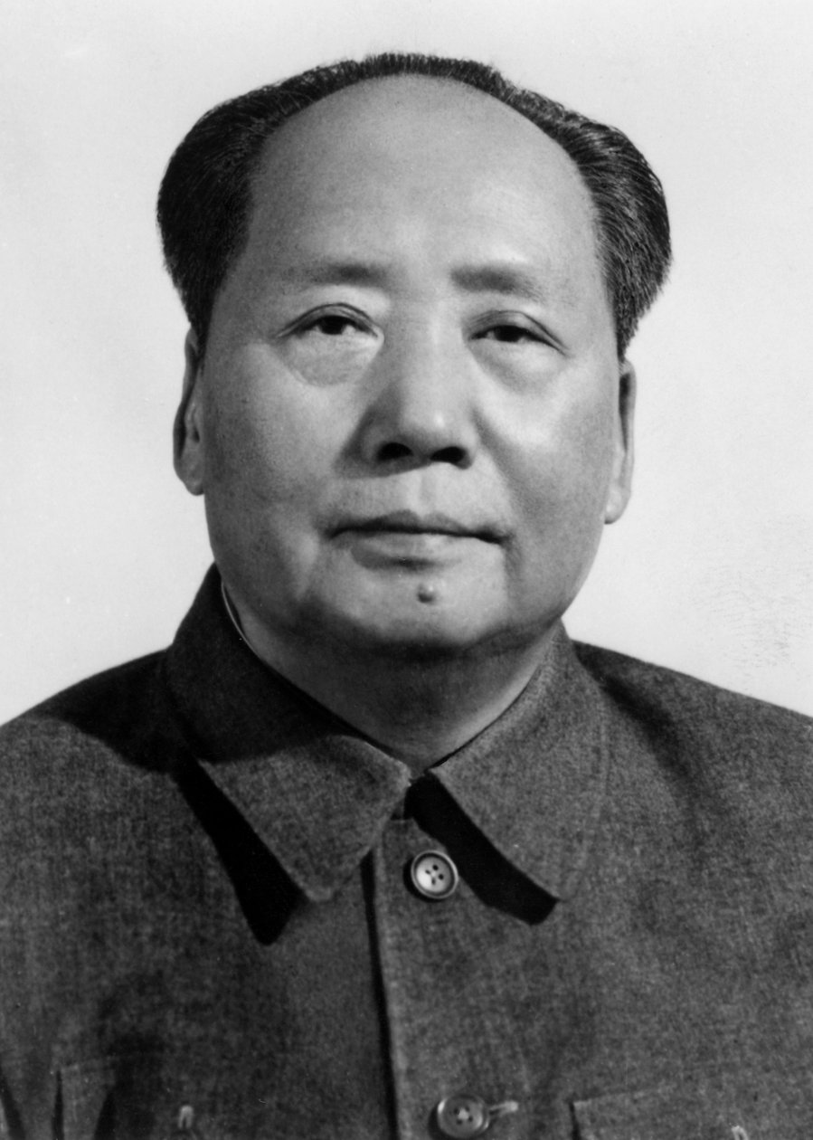 Mao Zedong, kinesisk kommunistisk revolutionär och ledare, c1950-talet av Unbekannt