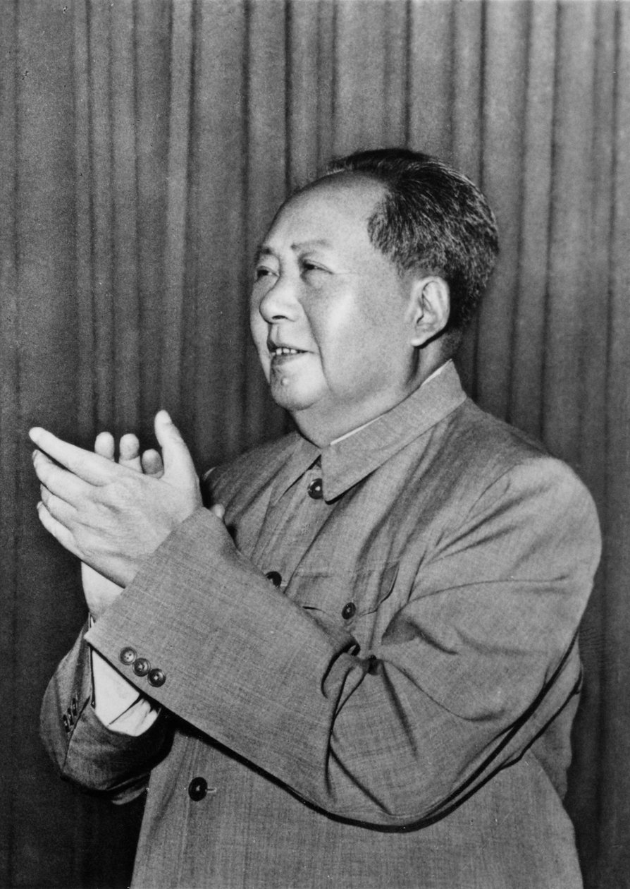 Mao Zedong, kinesisk kommunistisk revolutionär och ledare, c1960-talet av Unbekannt