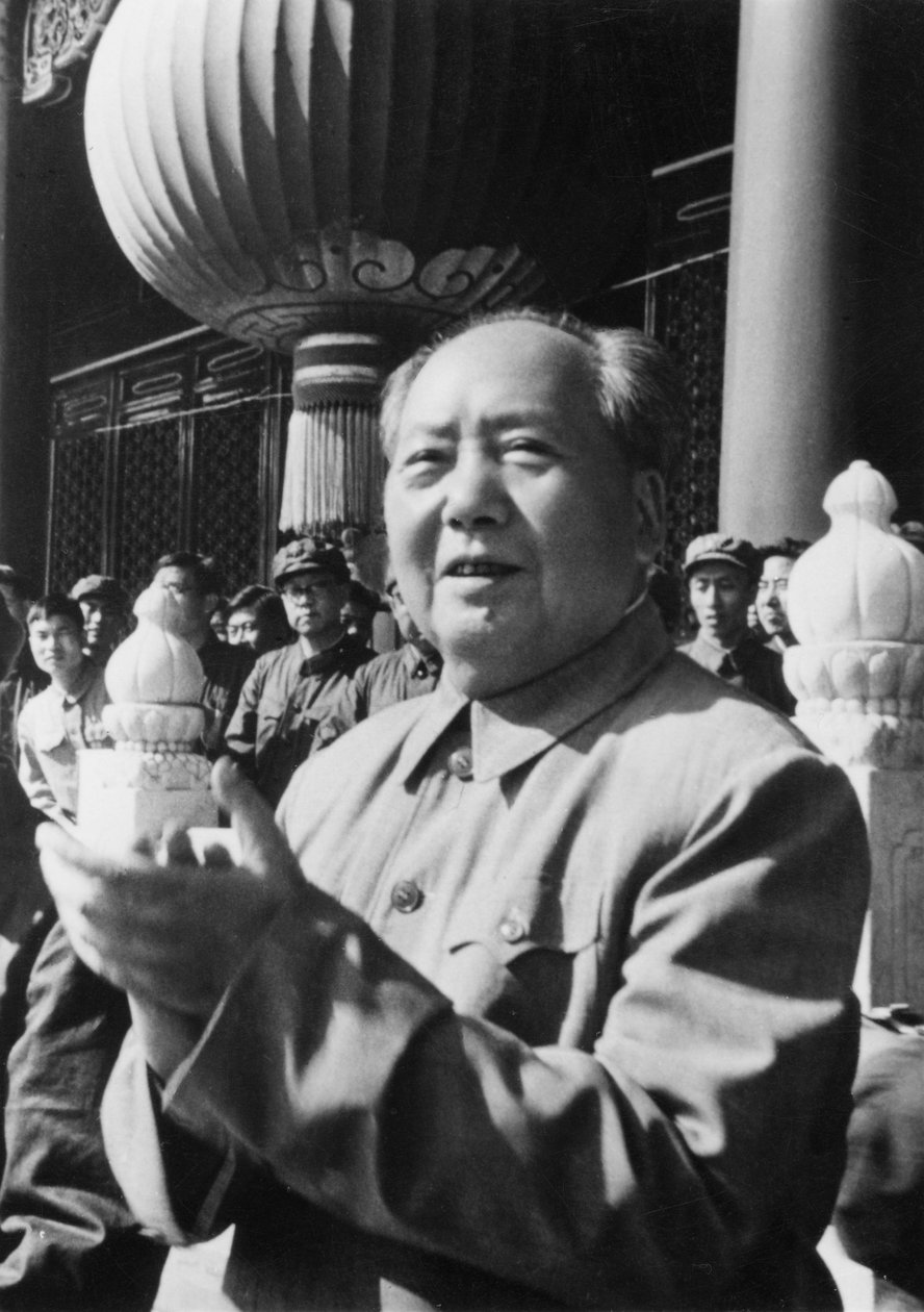 Mao Zedong, kinesisk kommunistisk revolutionär och ledare, c1970-talet av Unbekannt