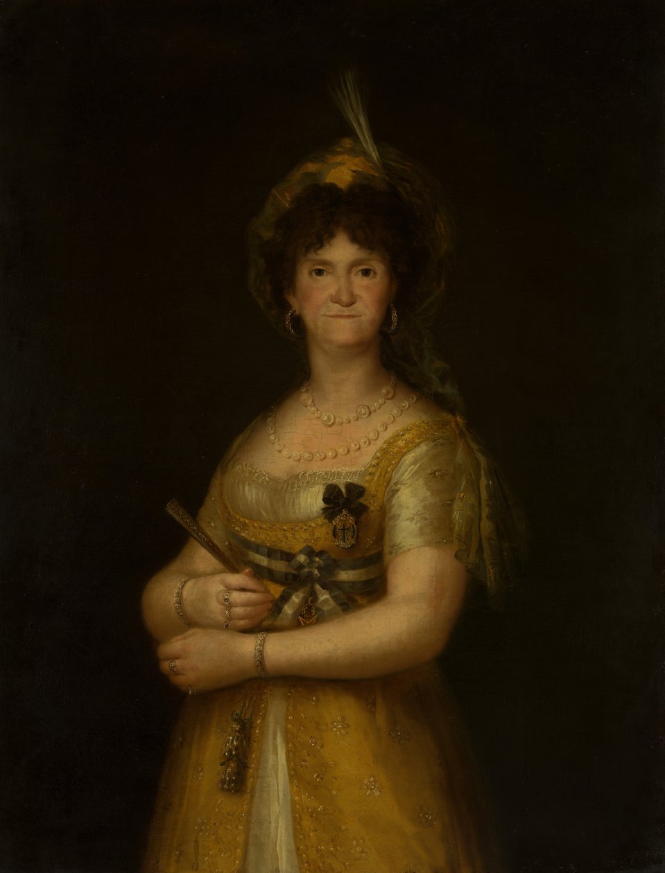 Maria Luisa av Parma 1751-1819, drottning av Spanien. av Unbekannt