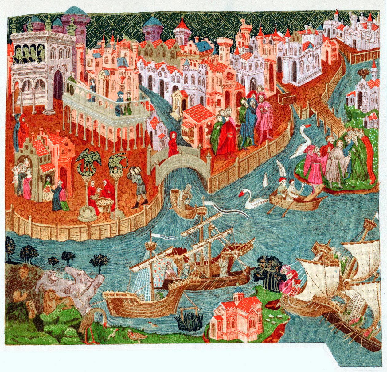 Marco Polo, venetiansk köpman och upptäcktsresande, 1300-talet av Unbekannt
