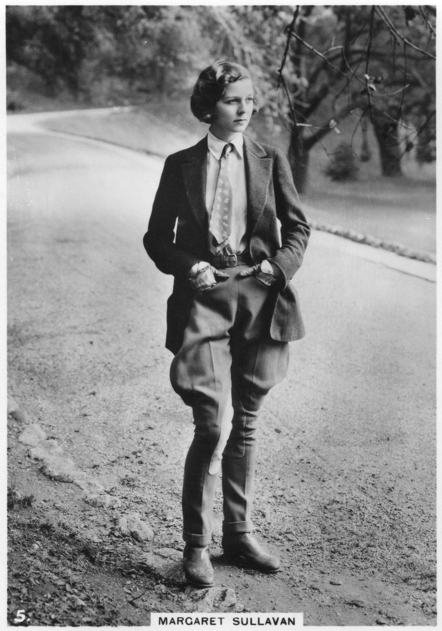 Margaret Sullavan, amerikansk scen- och filmskådespelerska, c1938 av Unbekannt