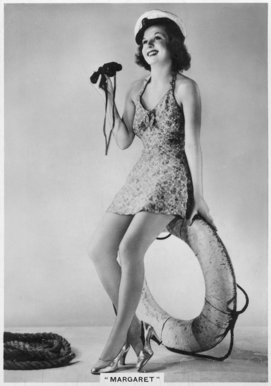Margaret, från Windmill Theatre, London, 1938 av Unbekannt