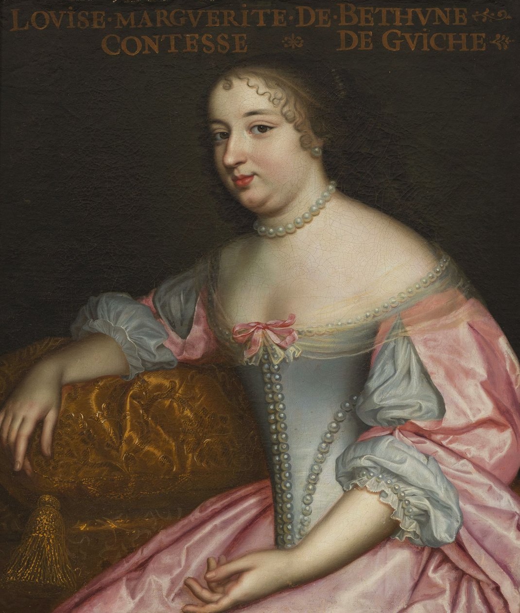 Marguerite Louise Suzanne de Béthune 1643-1726, grevinna av Guiche, hertiginna av Lude, ca 1665. av Unbekannt