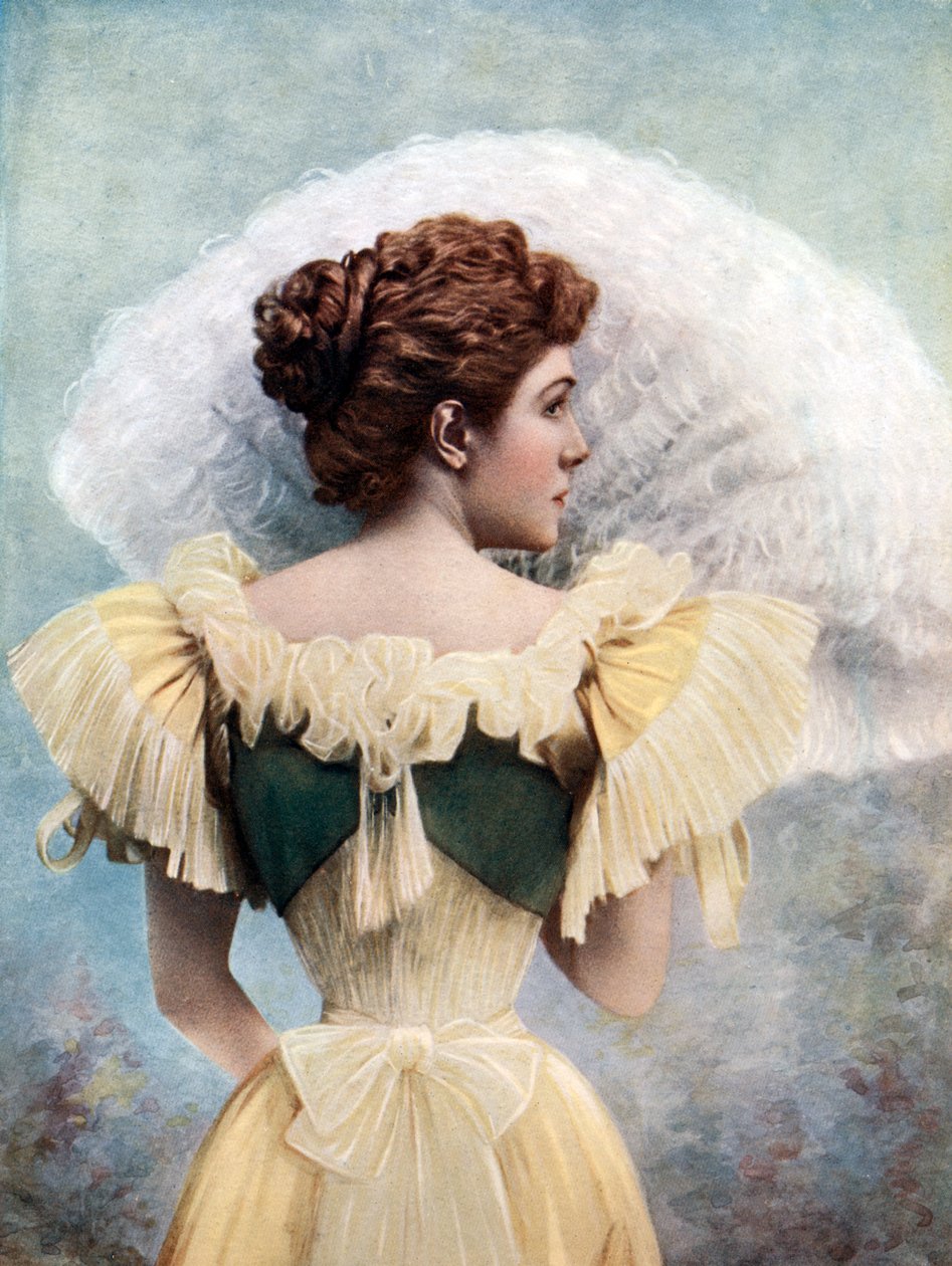 Maria de las Mercedes, prinsessan av Asturien, sent 1800-tidigt 1900-tal av Unbekannt