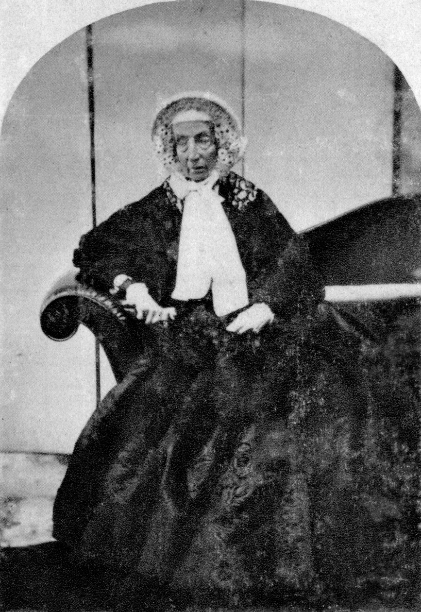 Marie-Amelie de Bourbon, drottning av Frankrike, c1845-1866 av Unbekannt