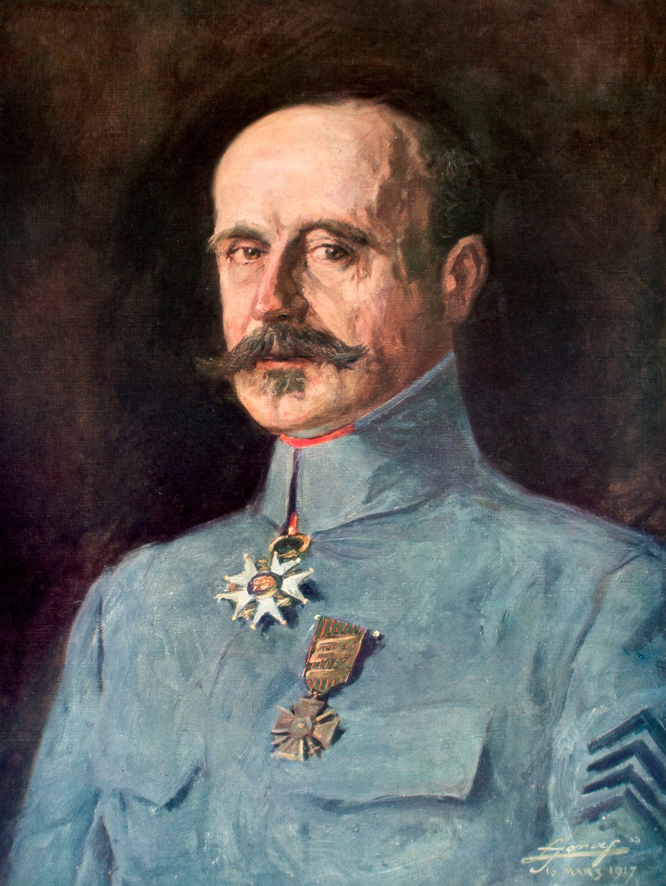 Marie-Eugene Debeney, fransk general från första världskriget, 1926 av Unbekannt