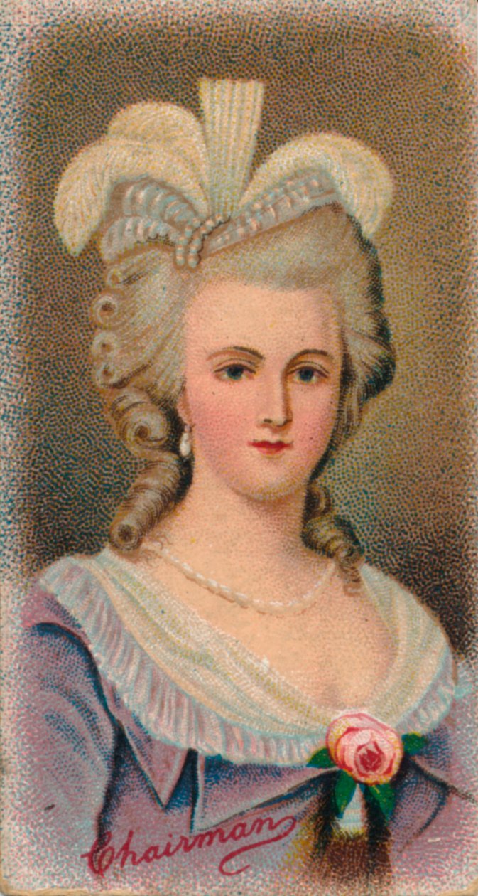 Marie Antoinette 1755-1793, drottning av Frankrike, 1912 av Unbekannt