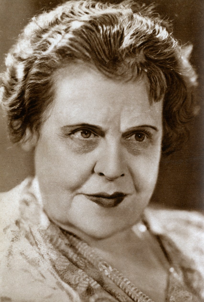 Marie Dressler, kanadensisk skådespelerska, 1933 av Unbekannt