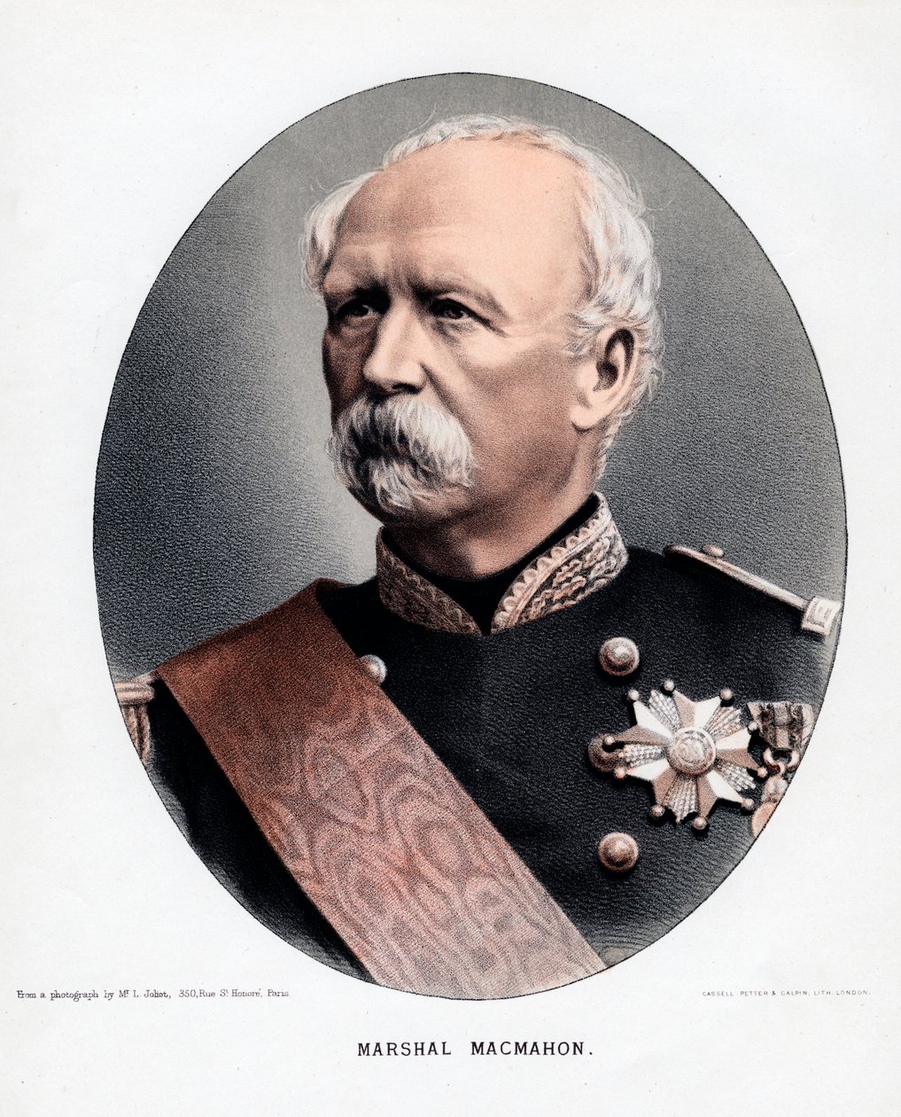 Marie Edme Patrice Maurice MacMahon, Duc de Magenta, fransk soldat och statsman, c1880 av Unbekannt
