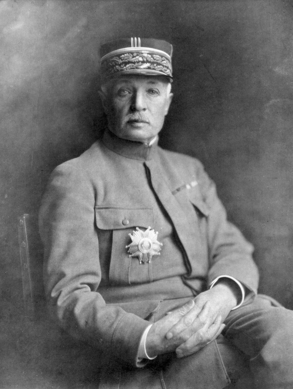 Marie Emile Fayolle, fransk general från första världskriget, 1926 av Unbekannt