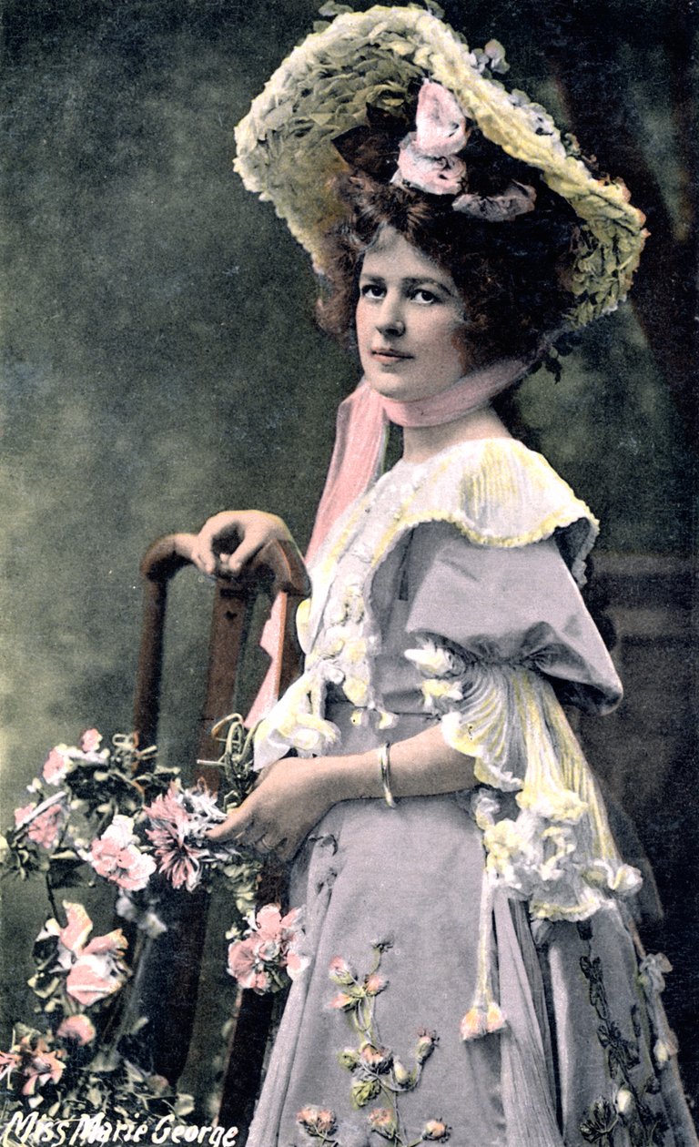 Marie George, amerikansk skådespelerska, tidigt 1900-tal av Unbekannt