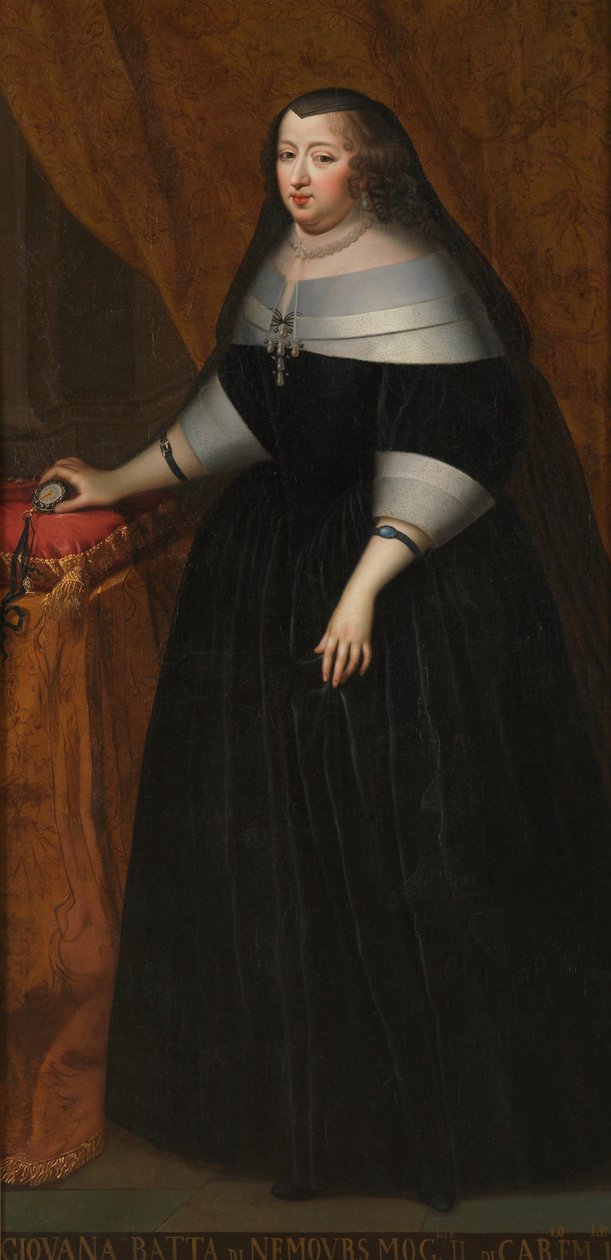 Marie Jeanne Baptiste 1644-1724, hertiginna av Savojen av Unbekannt