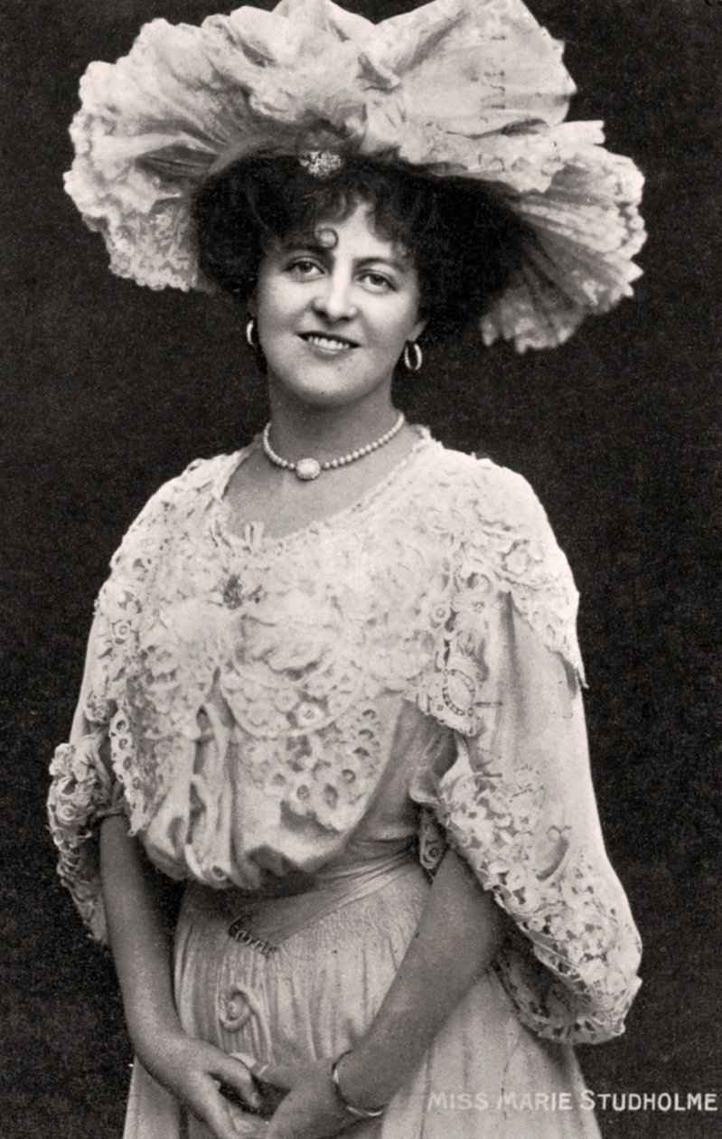 Marie Studholme 1875-1930, engelsk skådespelerska, 1900-talet av Unbekannt