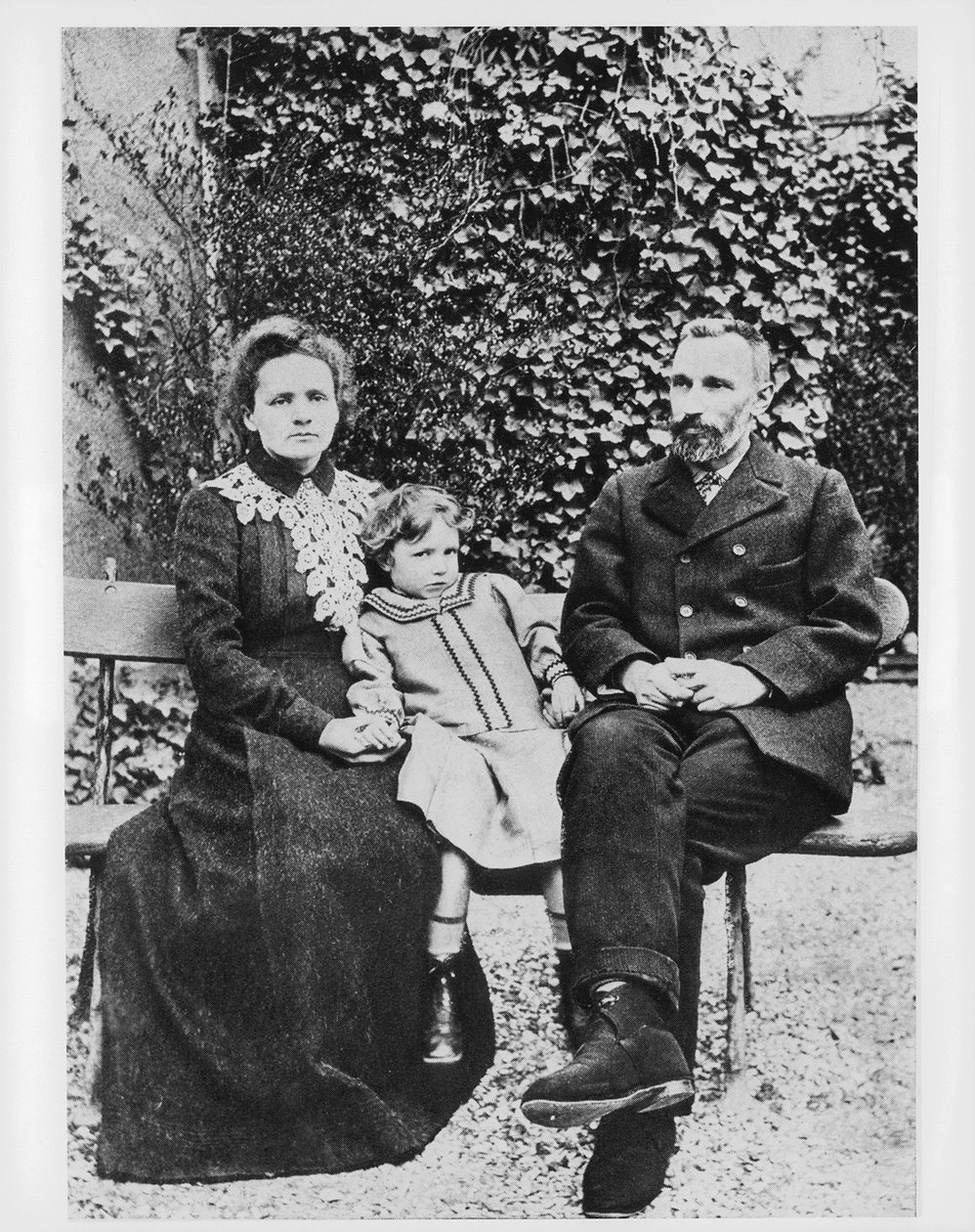 Marie och Pierre Curie, fysiker, 1904 av Unbekannt