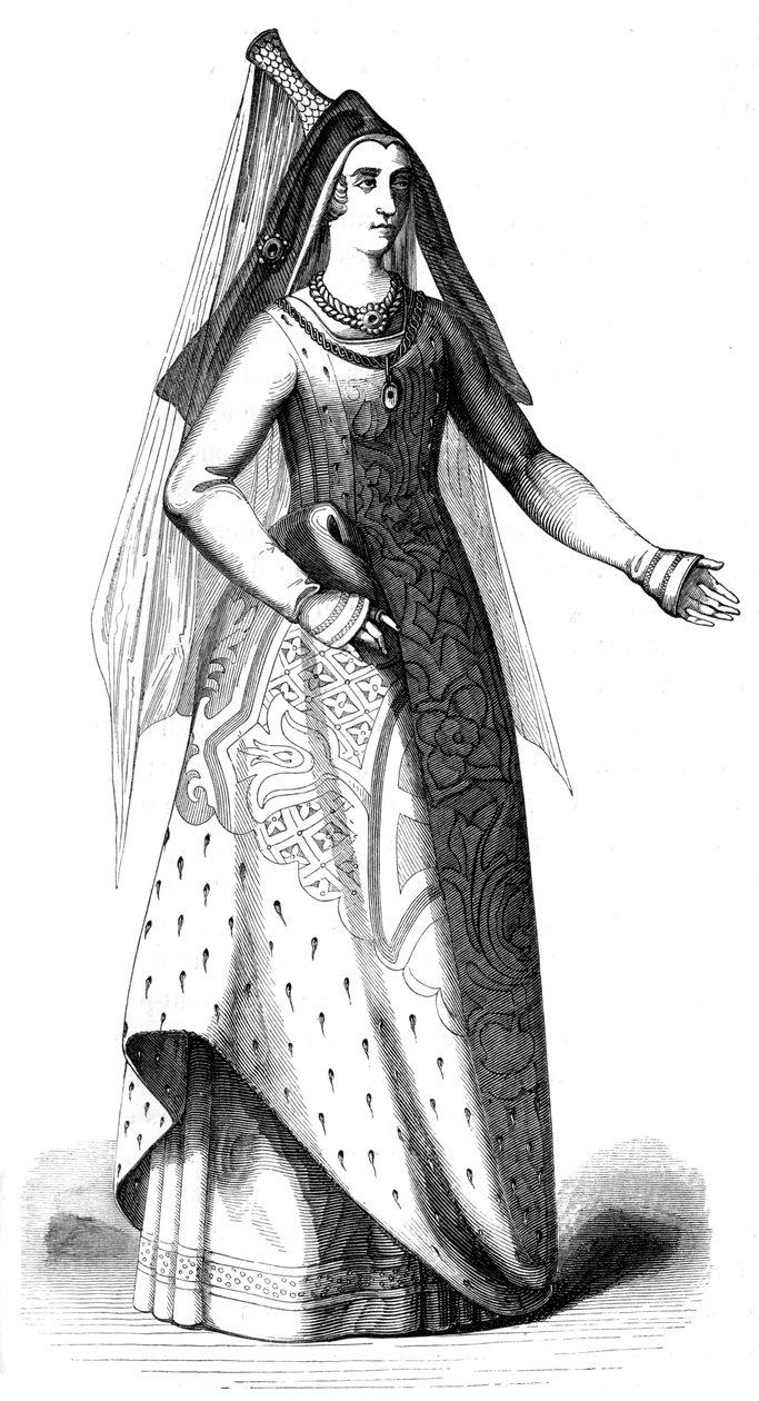 Marie de Bourgogne, dotter till Charles le Temeraire, 1500-talet 1849 av Unbekannt