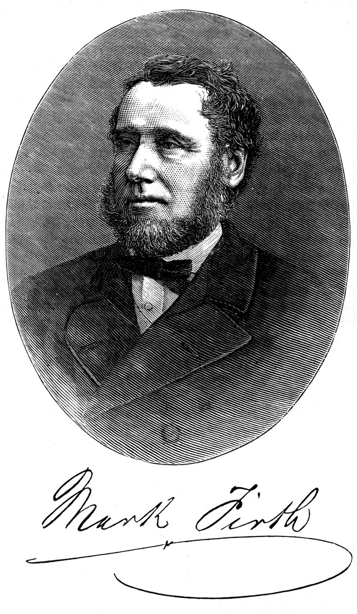 Mark Firth, brittisk industriman och filantrop, c1880 av Unbekannt