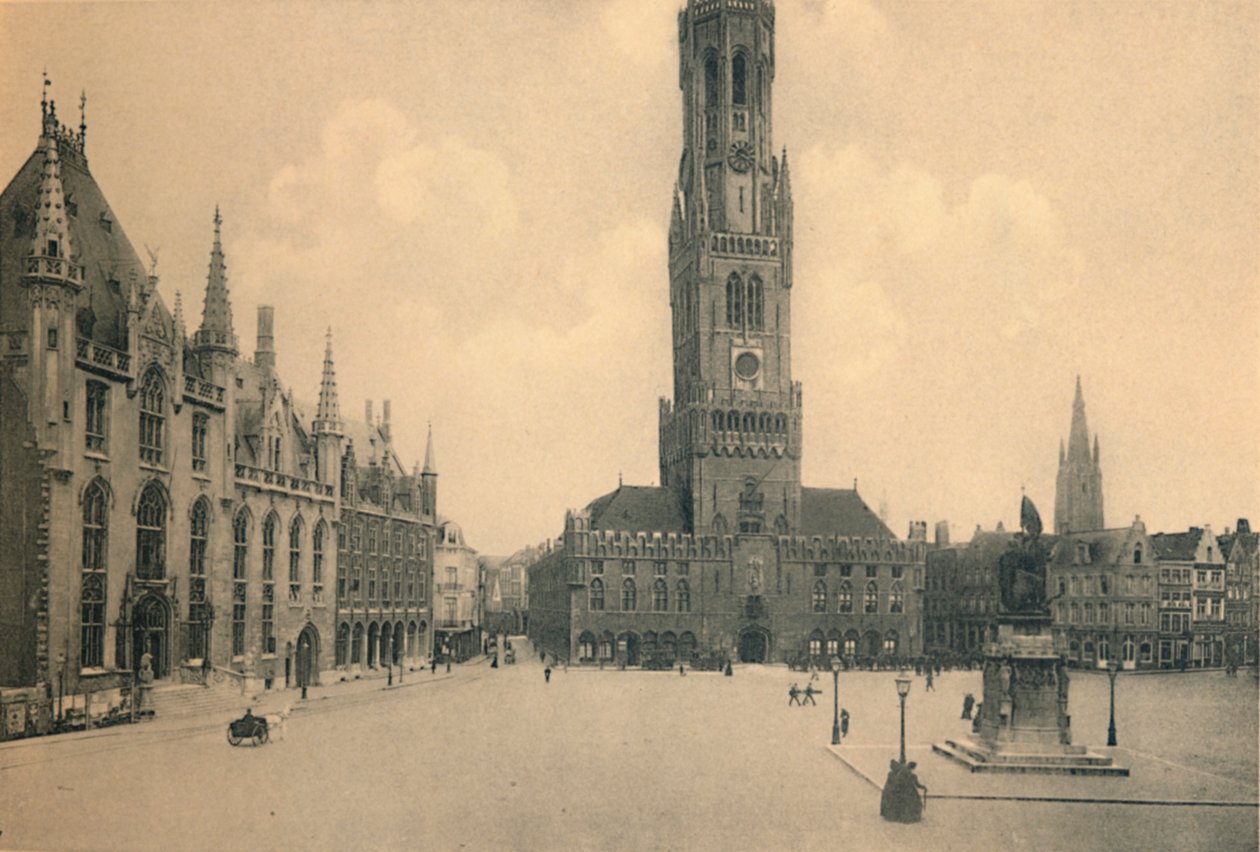 Marknadsplatsen, c1910 av Unbekannt