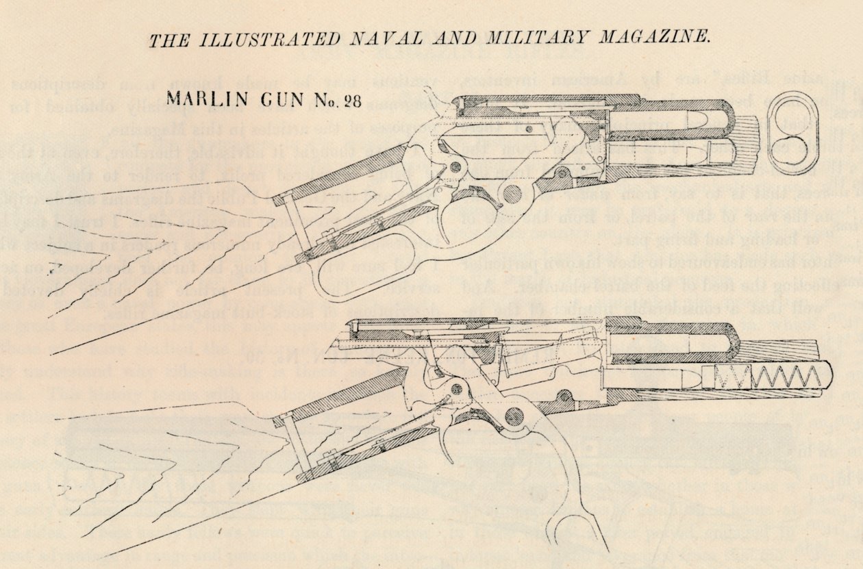 Marlin Gun nr 28, 1884 av Unbekannt