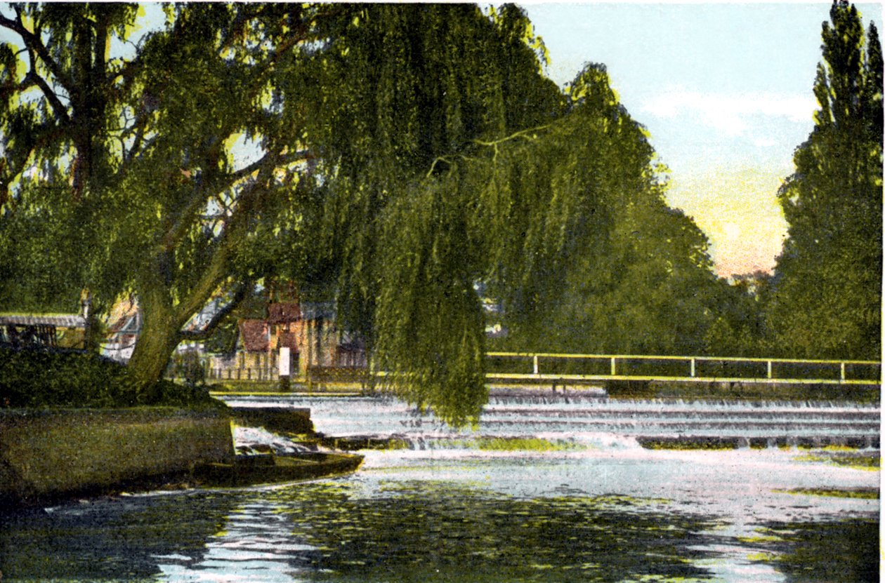 Marlow Weir, Buckinghamshire, 1900-talet av Unbekannt