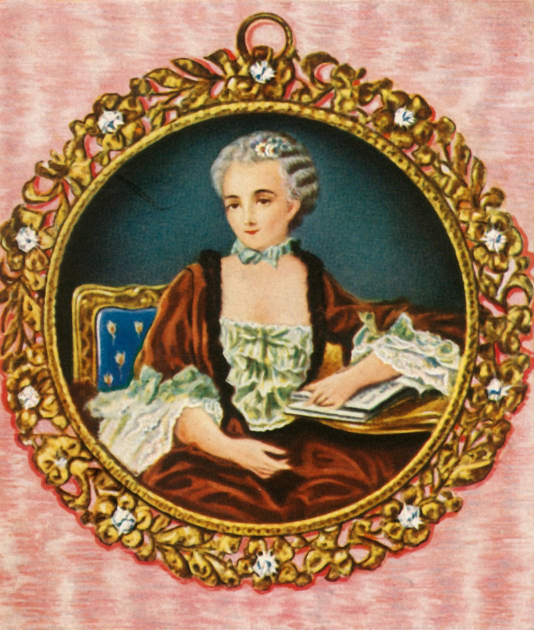 Markisin De Pompadour, 1933. av Unbekannt