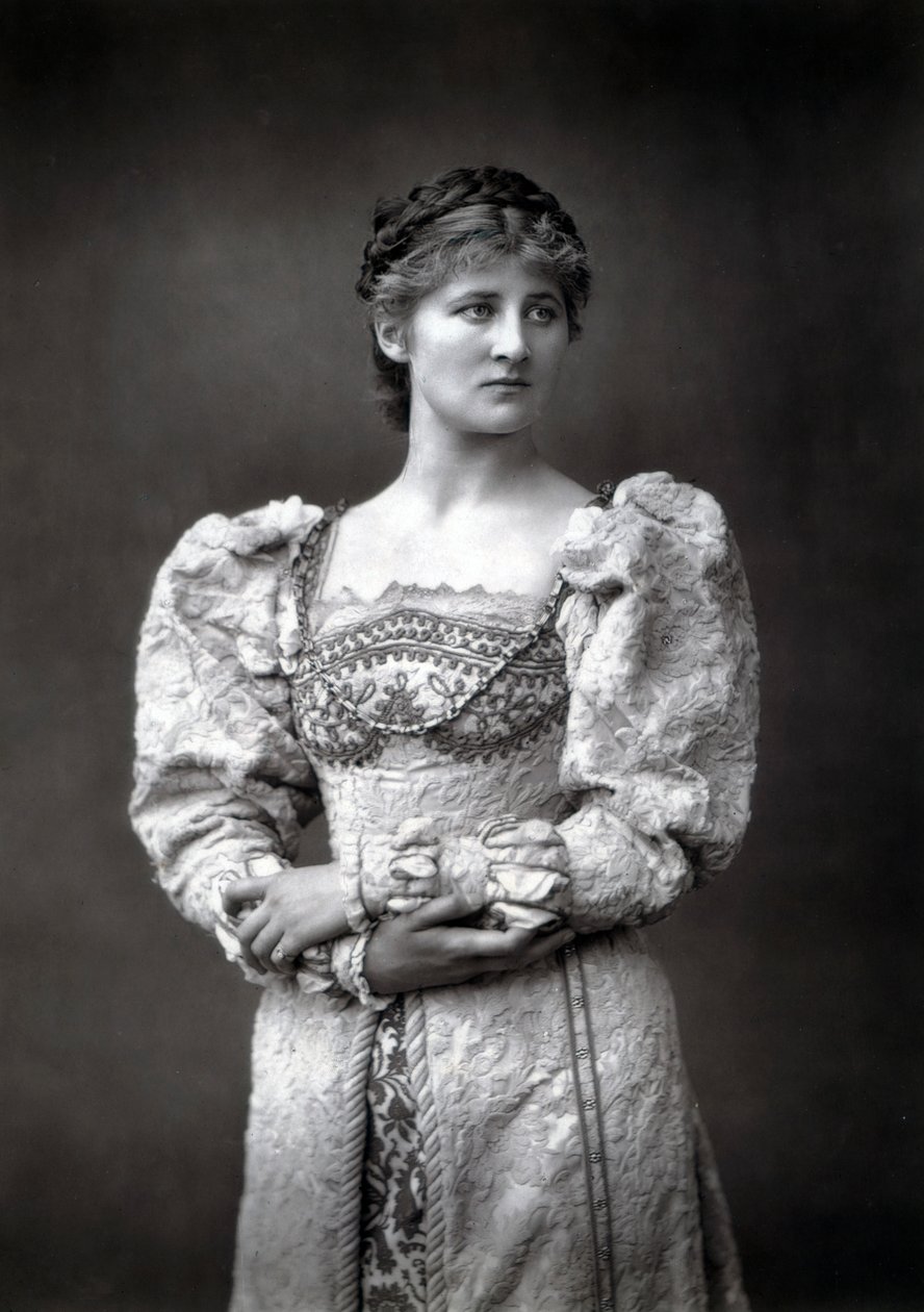 Mary Anderson 1859-1940, amerikansk scenskådespelerska, sent 1800-tal av Unbekannt