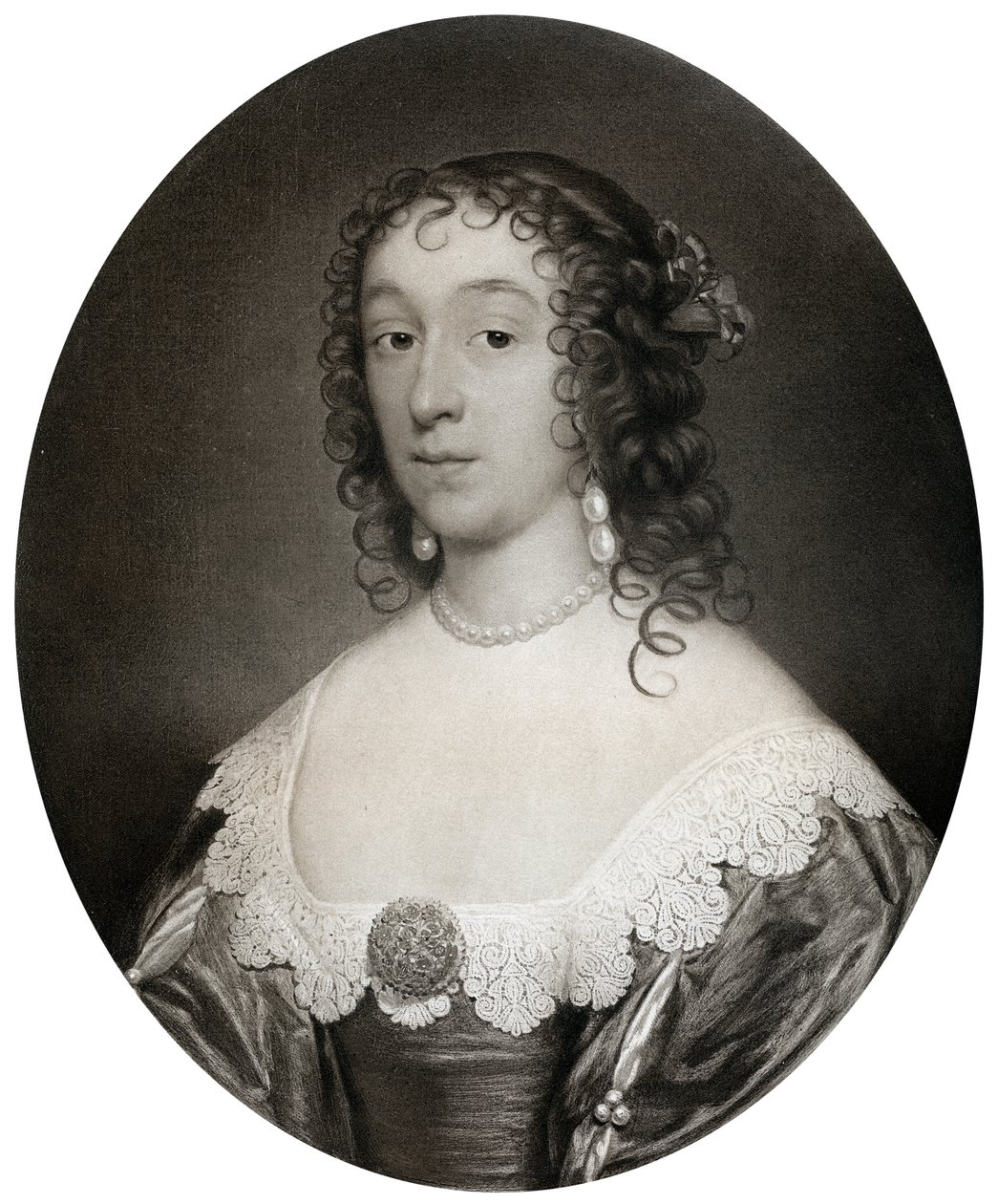 Mary Cromwell, grevinna Fauconberg, tredje dotter till Oliver Cromwell, 1600-talet, 1899 av Unbekannt